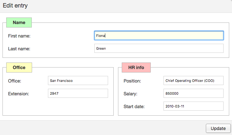 Editor form template image